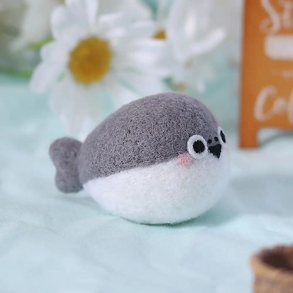 DIY Water Lazy Wool Felt Material Package Handmade Animal Felting Kit Art Craft Wool Felt Wool Felt 