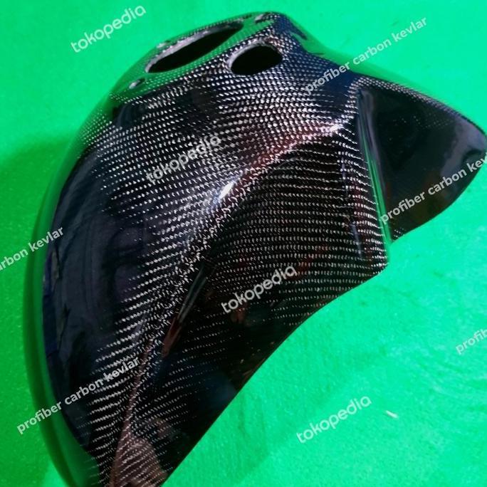 OK SPAKBOR DEPAN VESPA SPRINT CARBON KEVLAR *