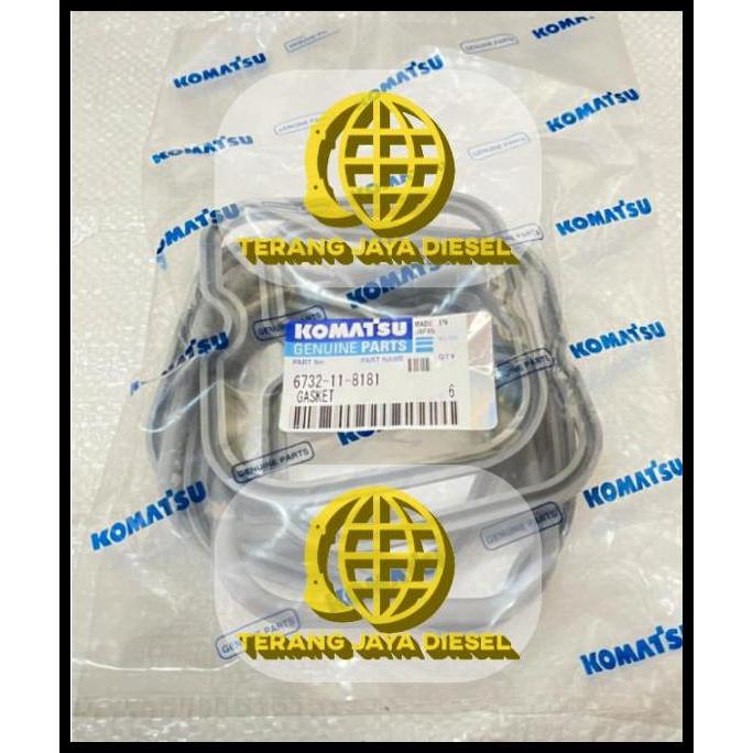 TERLARIS 6732-11-8181 GASKET COVER ROCKER PC200-7 / 6BT / S6D102 1PCS 1 PCS 