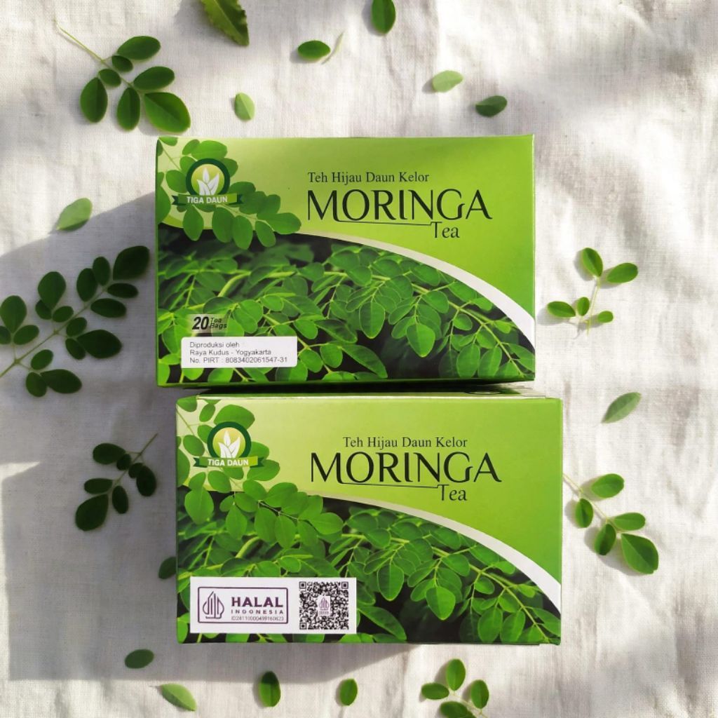 Teh daun kelor moringa