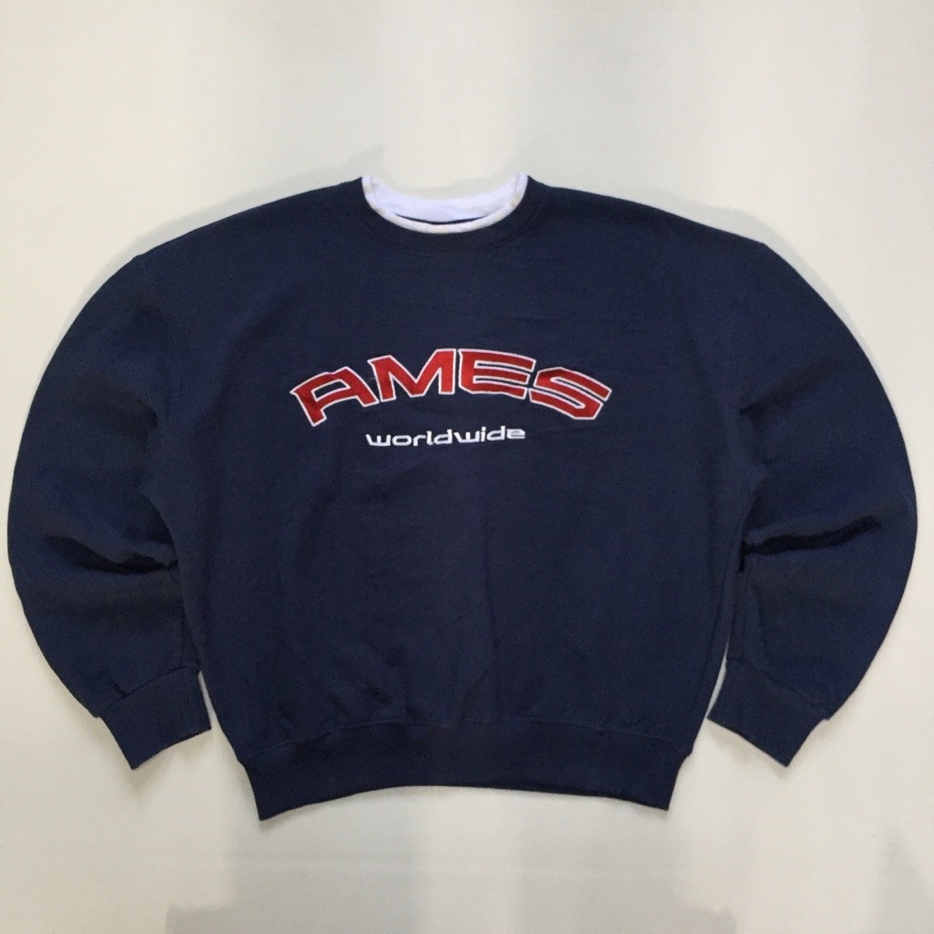 AMES WORLDWIDE SWEATER CREWNECK
