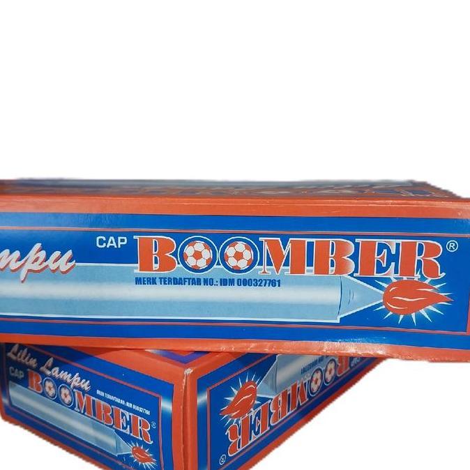 Hias- 16 Pcs Lilin Lampu Cap Boomber (2 Pak) - Lilin Batang