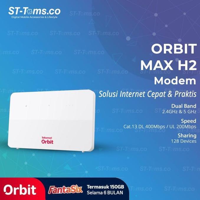 Cont- Huawei B636 Modem Orbit Max H Telkomsel Free Kuota