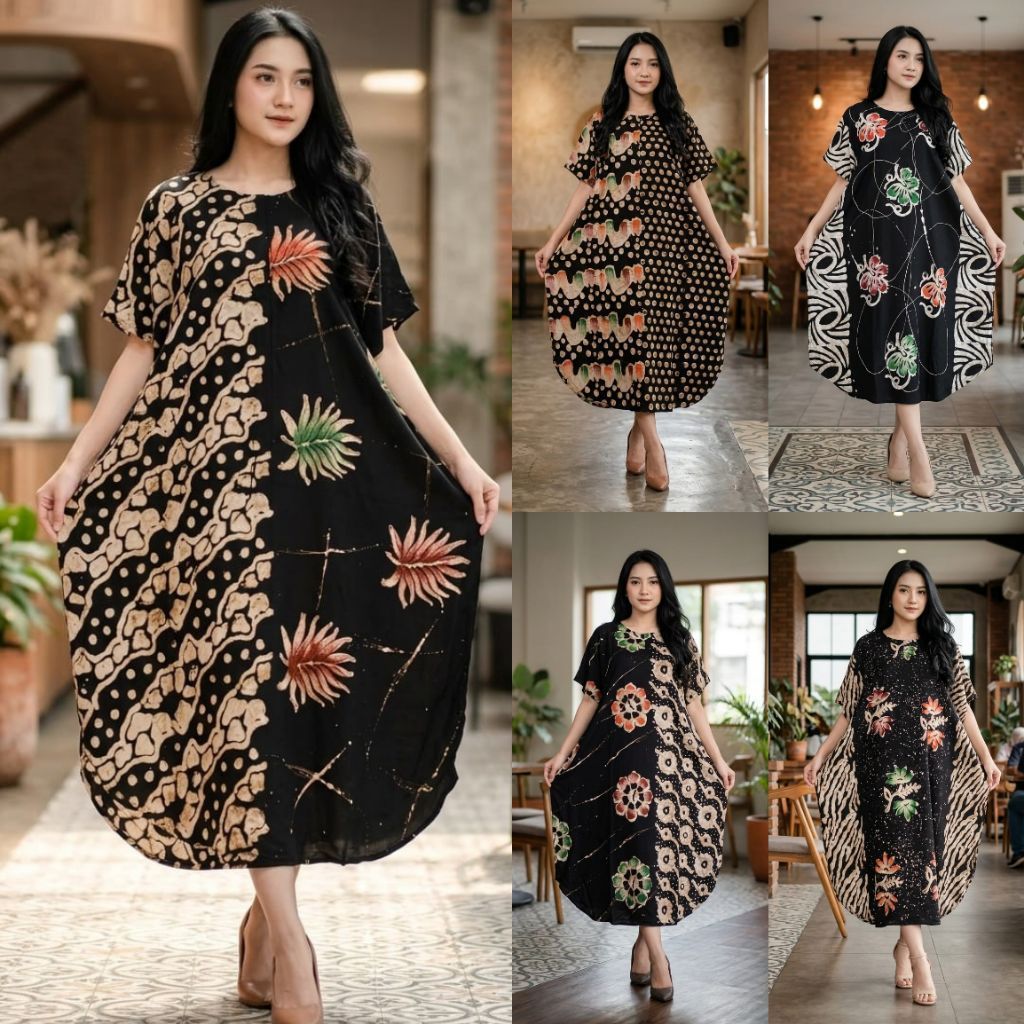 Daster Lowo Super Jumbo Bahan Tebal Premium Batik Cap