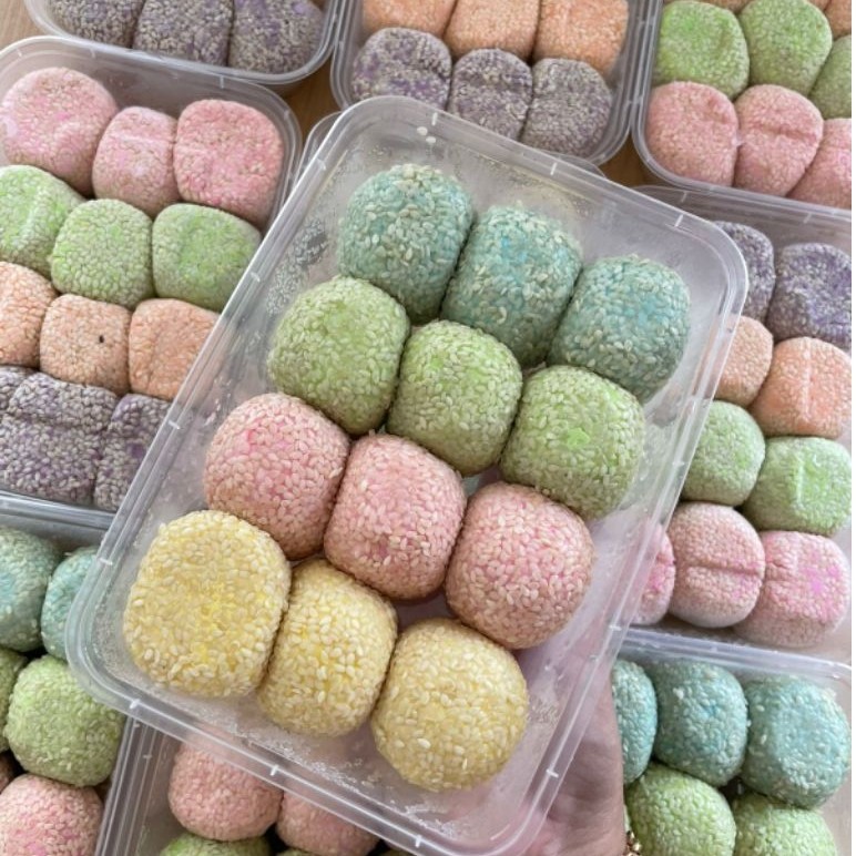 PREMIUM ONDE-ONDE PELANGI HOMEMADE FROZEN