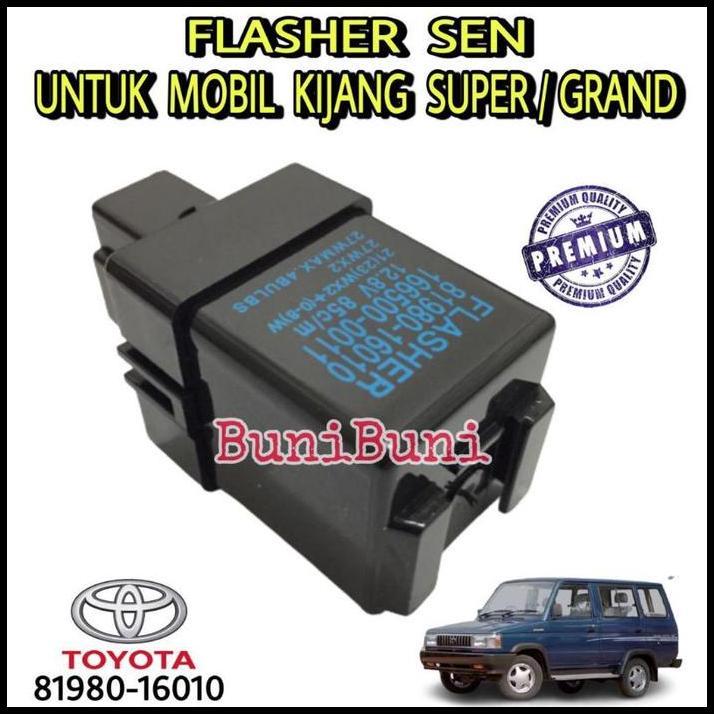 TERBARU FLASHER / FLASER OTOMATIS SEN UNTUK MOBIL TOYOTA KIJANG SUPER 5K / GRAND / ROVER 