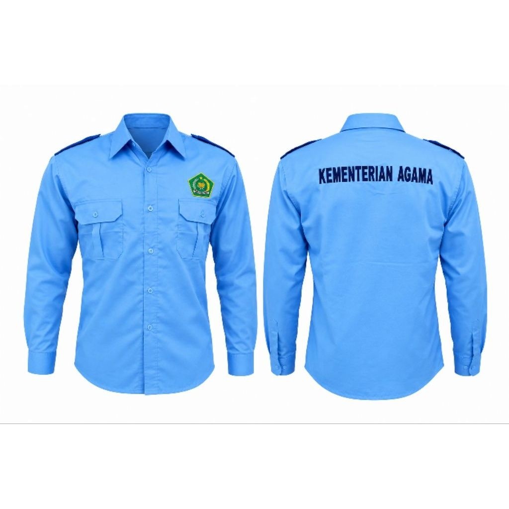 KEMEJA KEMENAG TERBARU/SERAGAM KEMENAG TERBARU/KEMEJA KEMENAG/SERAGAM KEMENAG