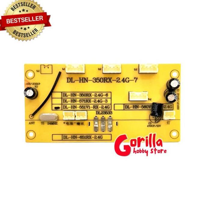 RECEIVER BOARD HUINA RC EXCAVATOR 1551 LONG ARM DL-HN-551V1-RX-2.4G GHS79
