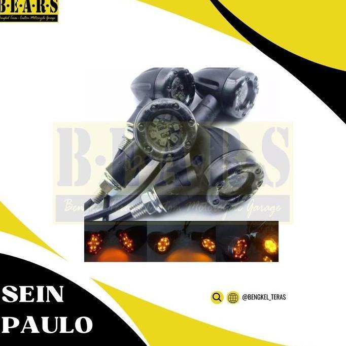 // LAMPU SEIN BISA SEKALIGUS LAMPU REM MOTOR CUSTOM SCRAMBLER UNIVERSAL *