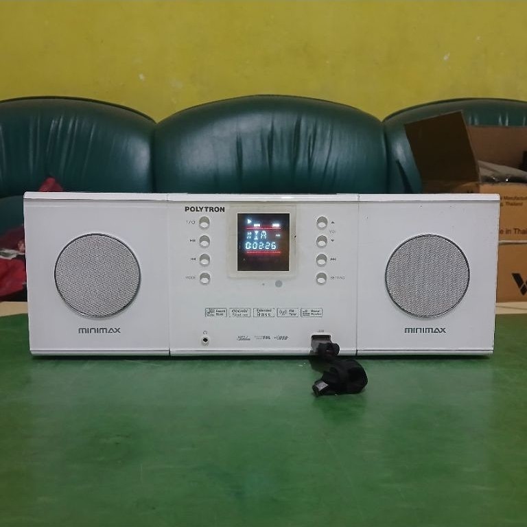 Micro Hifi POLYTRON Minimax Segel pabrik