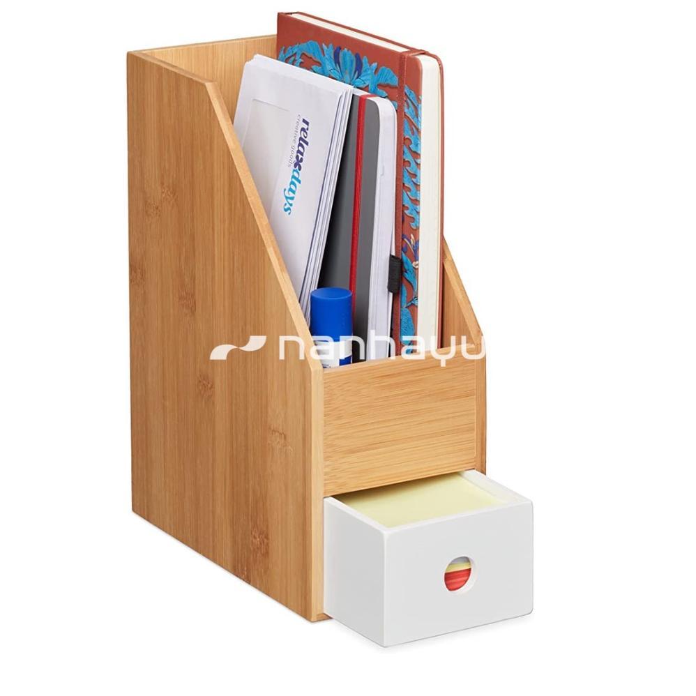 BOX FILE - RAK FILE KERTAS BINDER MAP DENGAN 1 LACI KAYU
