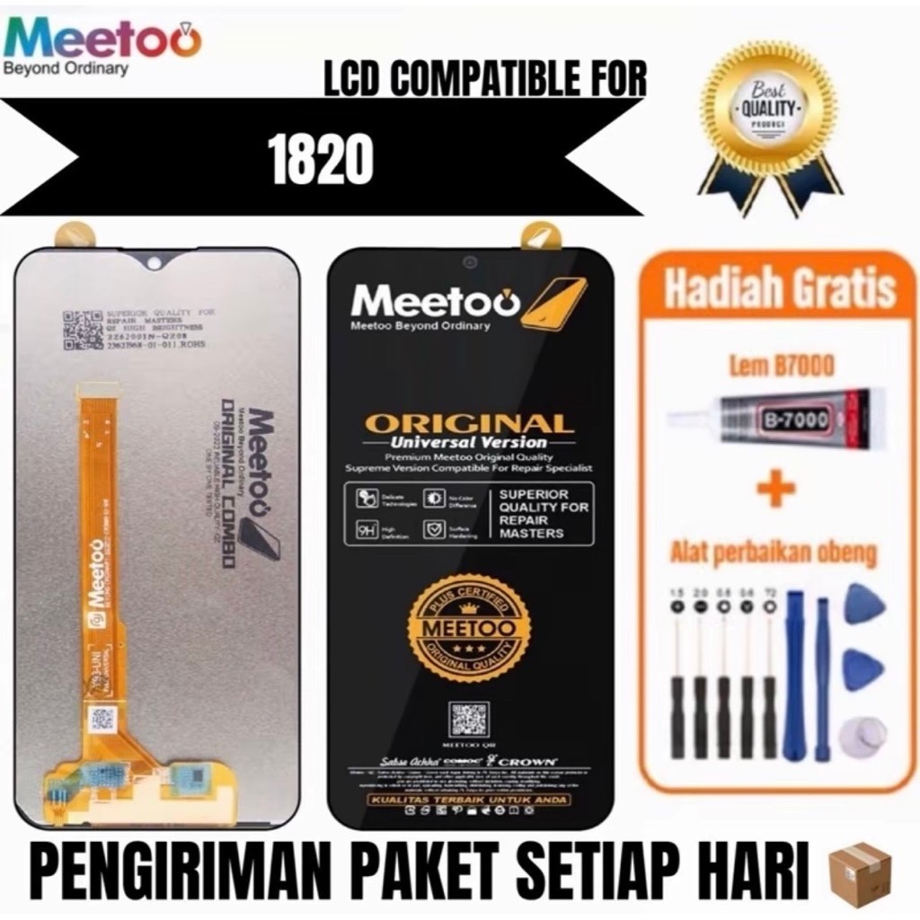 Lcd Touchscreen Vivo 1820 Original Gratis Lem obeng