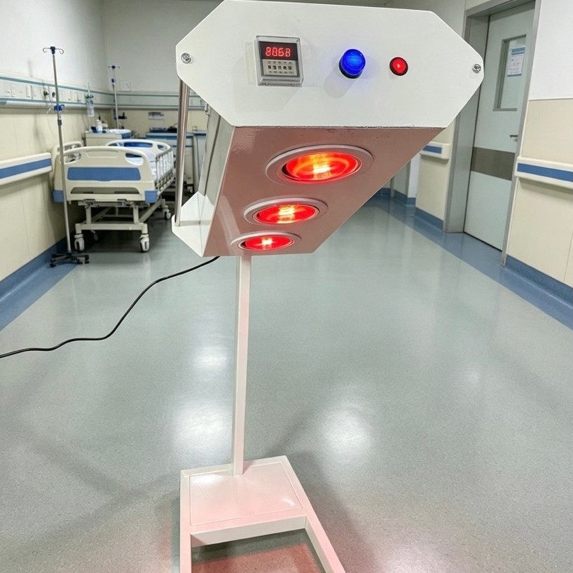 Lampu Terapi Infrared 3 Bohlam (Lampu Pemanas Terapi Sinar Merah)