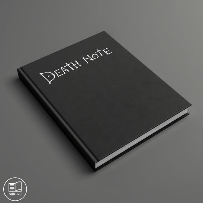 buku notes DEATH NOTE notebook custom tulis catatan binder kuliah