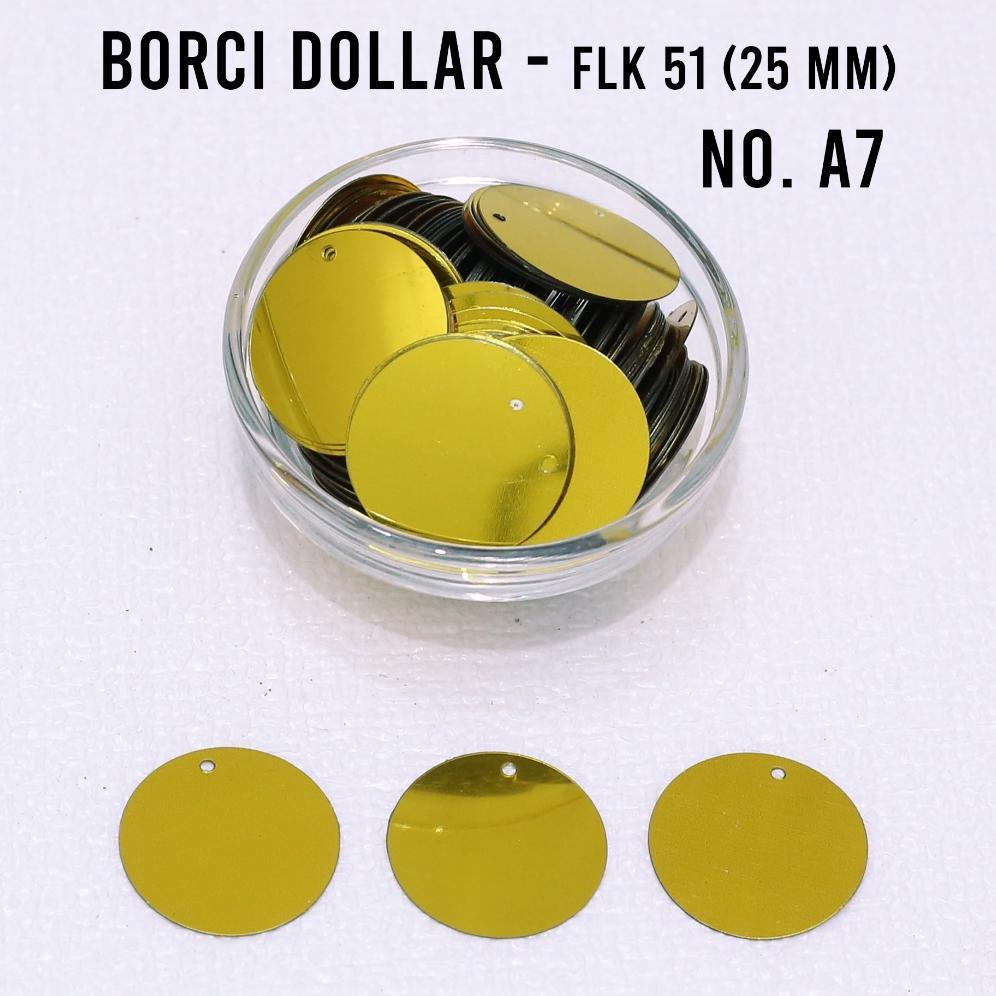 Payet ramboci dolar 25mm lubang samping 450grm