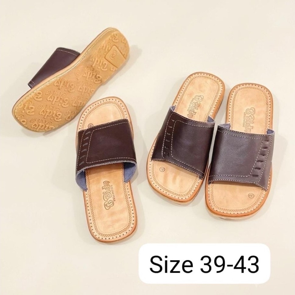 Sandal kulit tarumpah garut pria