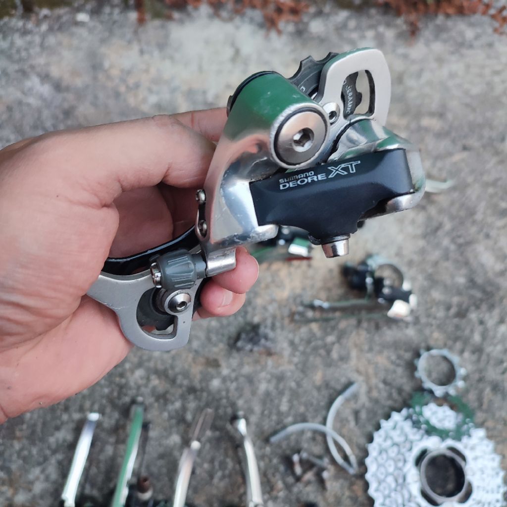 shimano deore xt RD-M739 90s mtb