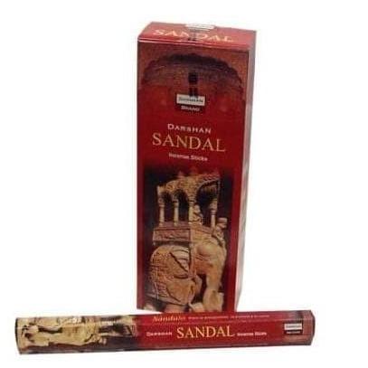Dupa Incense Stick India Aromaterapi Hexa - Darshan Sandal