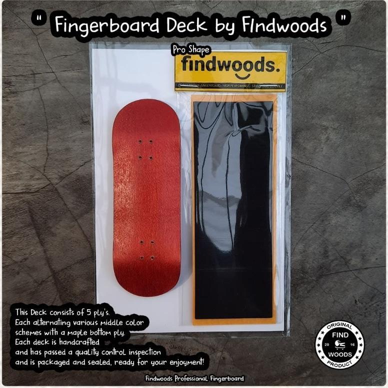 Fingerboard Deck Blank Findwoods