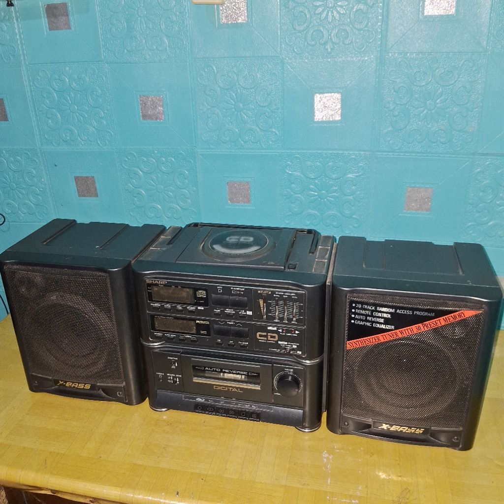radio sharp jadul