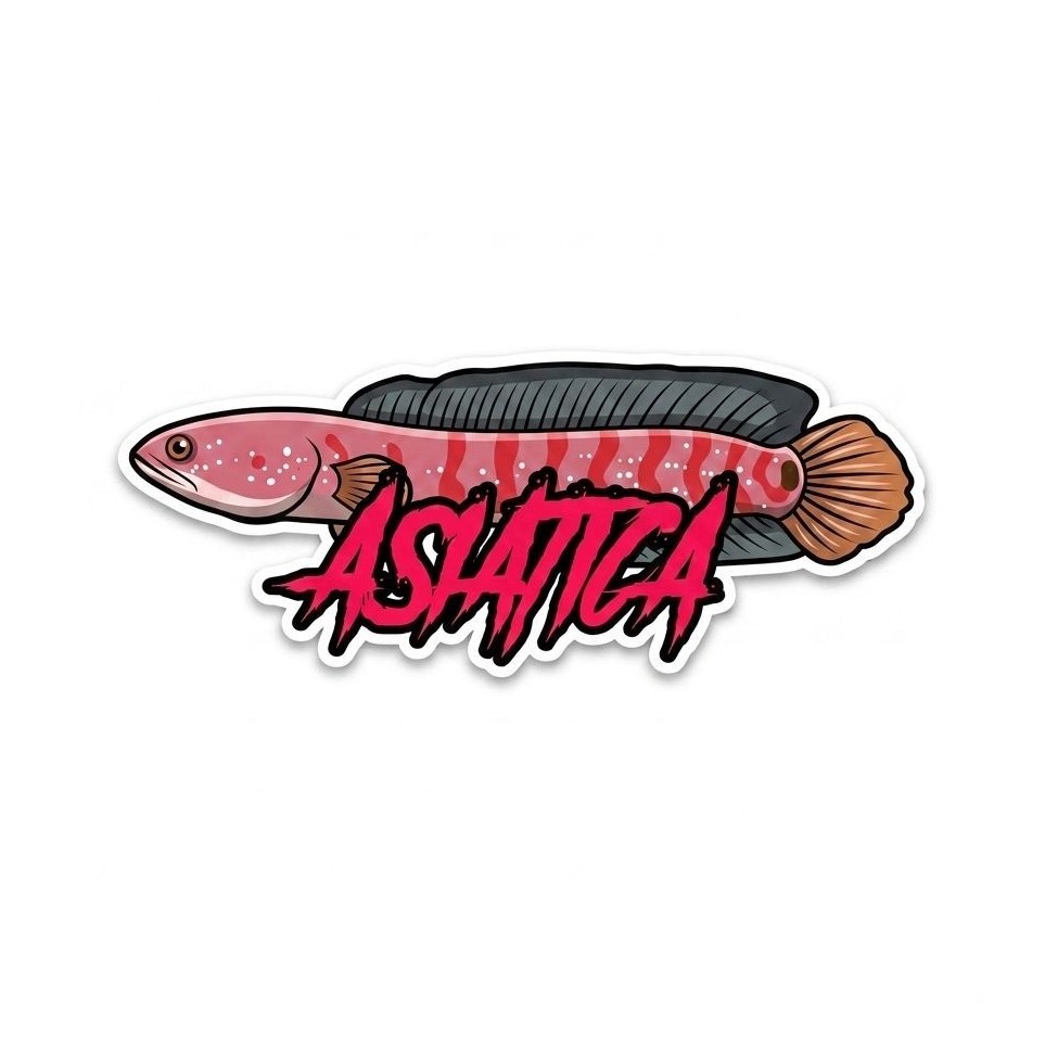 Sticker Channa Asiatica Kalimaya