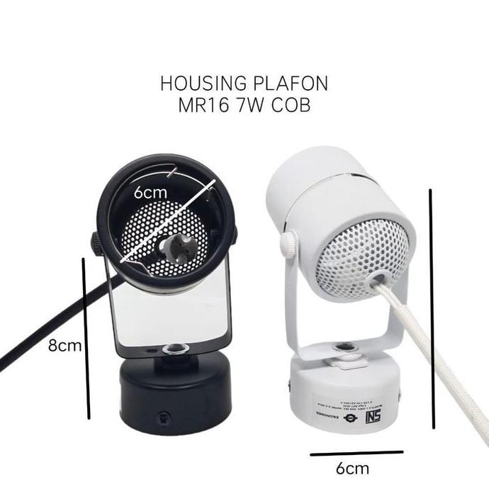 Housing Fiting Lampu Mr16 Rel / Plafon