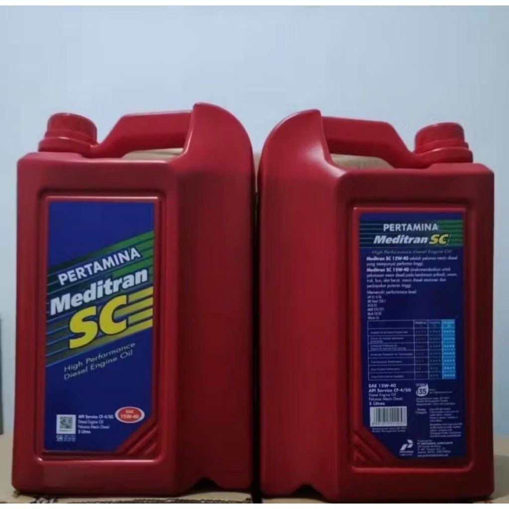 Oli Pertamina Meditran SC 5 Liter Oli Pelumas Mesin Pertamina Meditran
