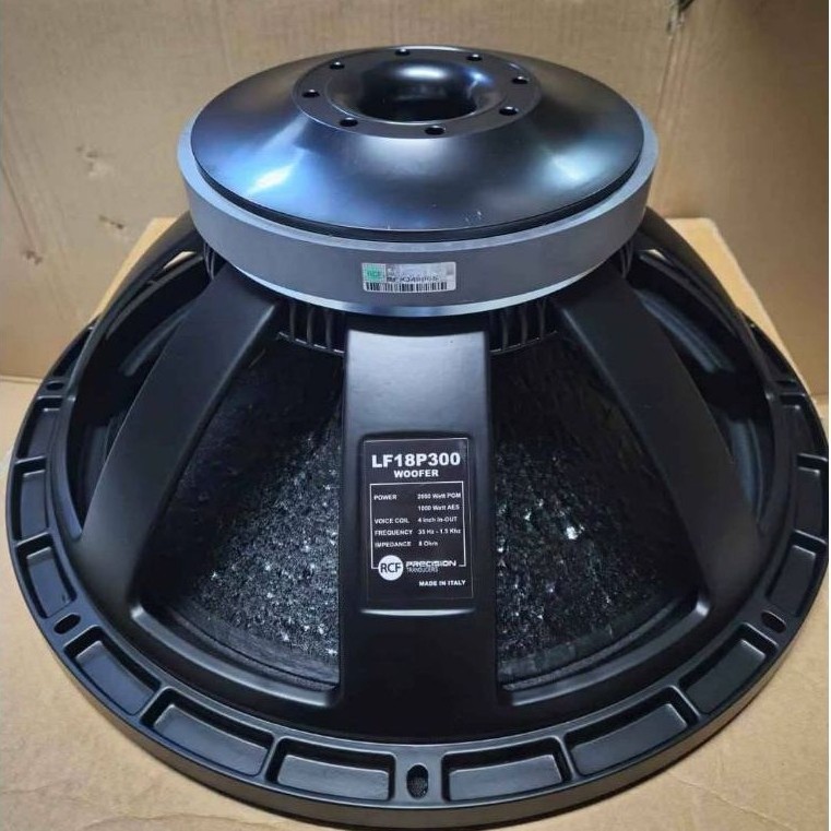 SPEAKER COMPONENT RCF L18P300 18INCH RCF L18 P300 RCF 18P300