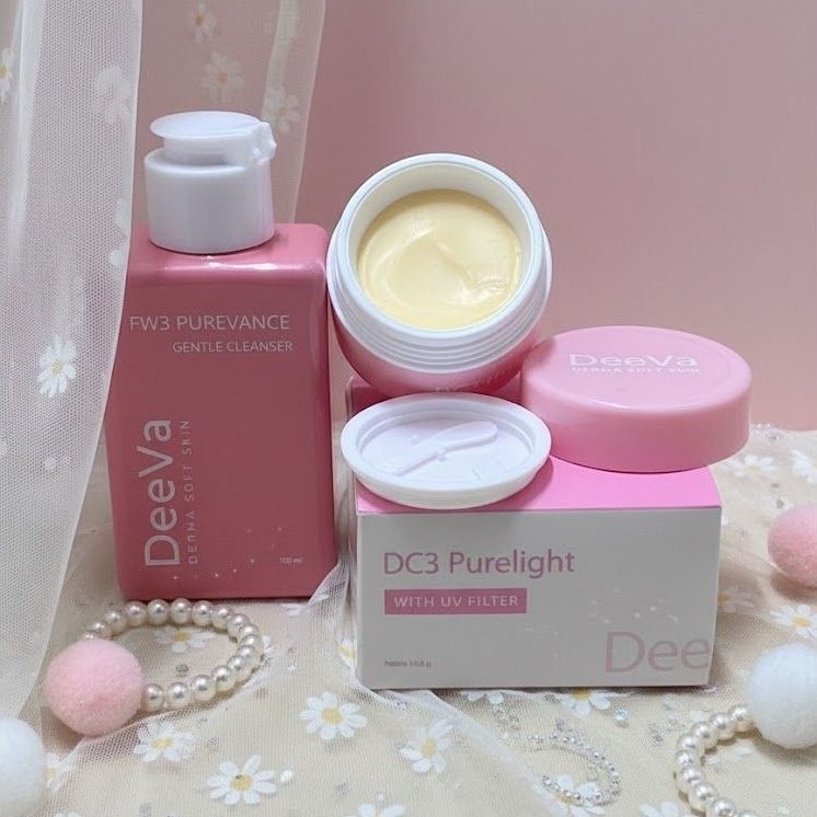 EXFO PINK / DEEVA EXFOLIASI PINK / DEEVA TAHAP 3 NEW PACKAGE / CREAM DEEVA