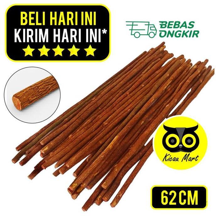 Kicau Mart Tangkringan Kayu Tetehan Asem Jawa Grade B Tangkringan Sangkar Kandang Burung Kacer Anis 