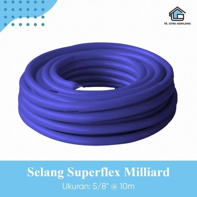 Selang Air 5/8 Superflex Milliard 10 meter