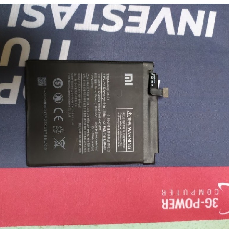 Baterai BN31 ORI copotan