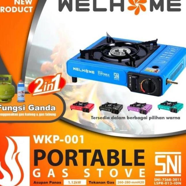 Welhome Kompor Gas Portable