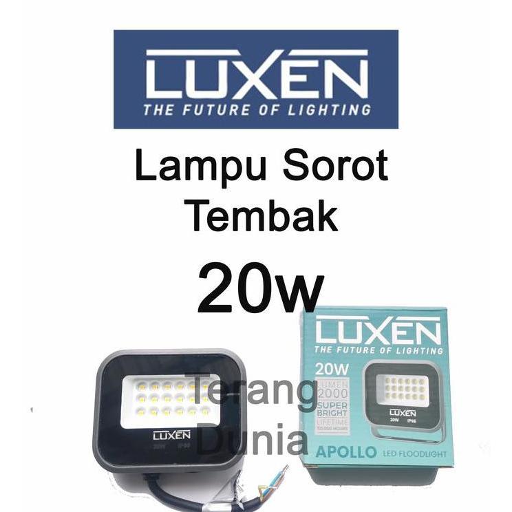 Lampu Tembak Luxen 20w Lampu Sorot Luxen 20w Lampu Luxen 20w