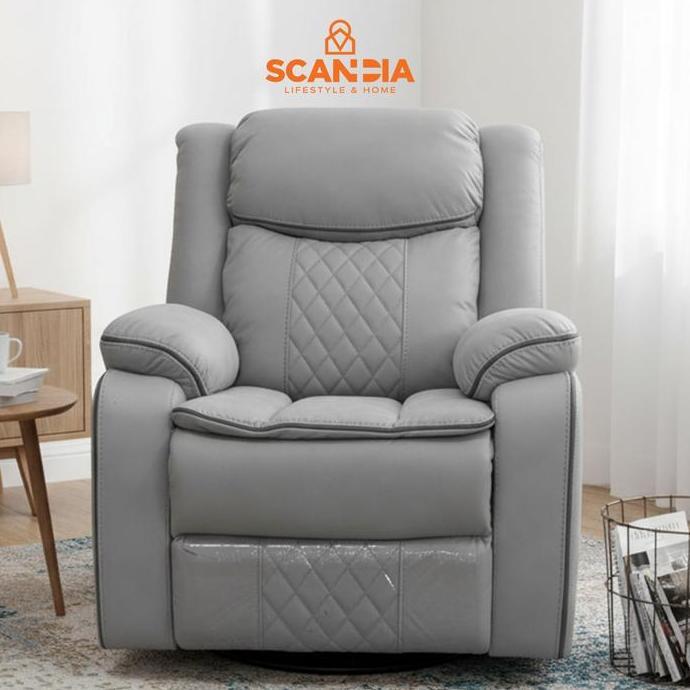 Bestseller- SCANDIA Sofa Recliner 3 + 1 Seater Dahlberg W/ Drop Down Table