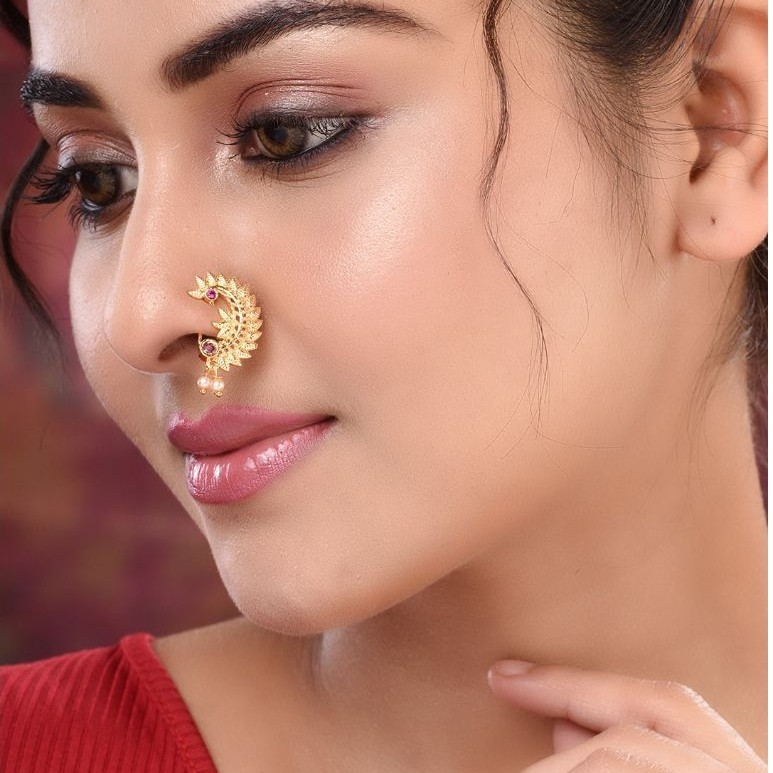 nath jepit india nose anting hidung india marathi nosepin tidak perlu tindik ini model jepit