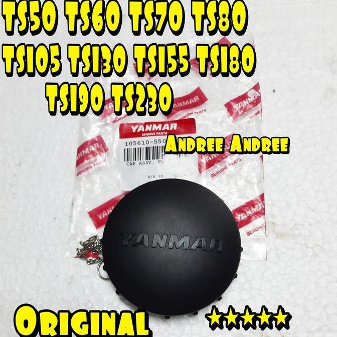 Cap Fuel Tank Yanmar Tutup Tangki TS155 TS180 TS190 TS230 Original