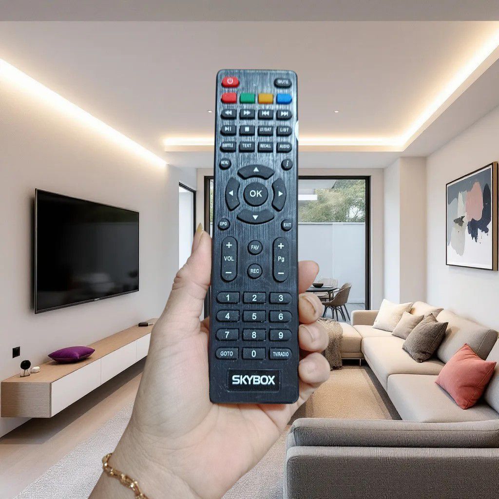 REMOTE SKYBOX /Remot Remote Receiver SKYBOX A1 PARABOLA HD Gratis Baterai / reseiver/ skybox/ Skybox