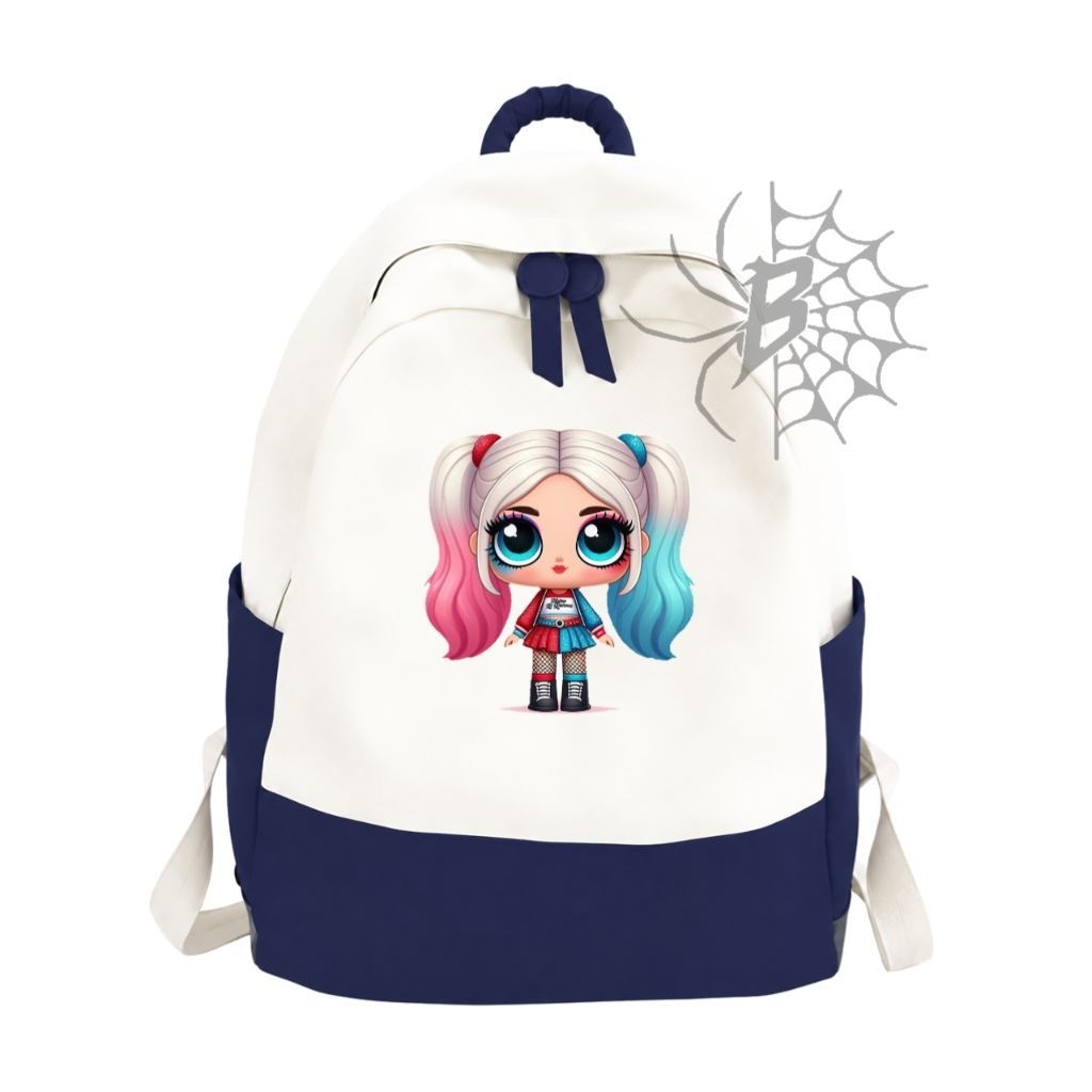 Tas Ransel Anak Sekolah TK SD  Motif LOL Lucu Unisex Berkualitas Premium Eksklusif
