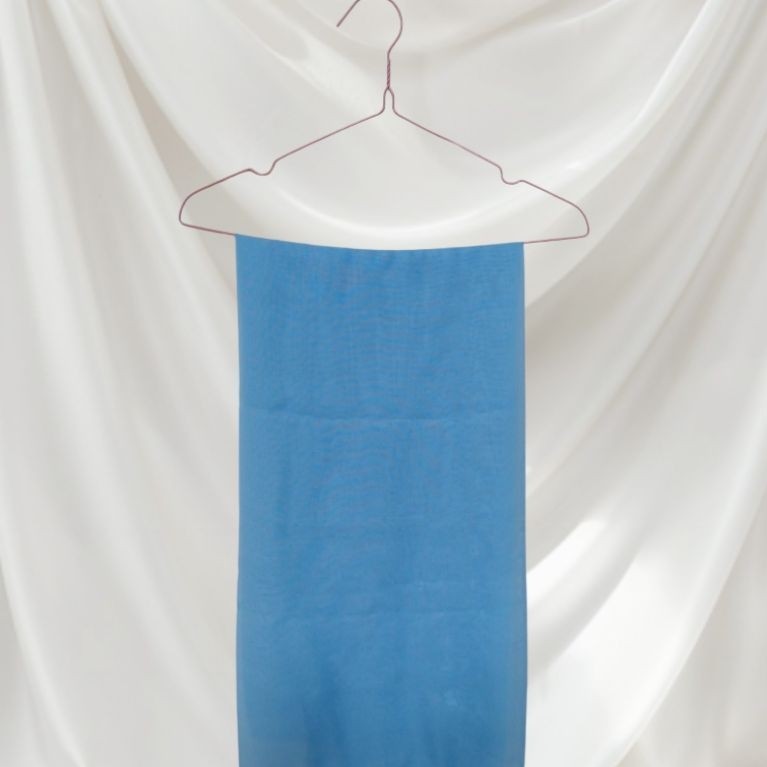 Hijab Bella Square Warna Biru Laut atau Biru Langit