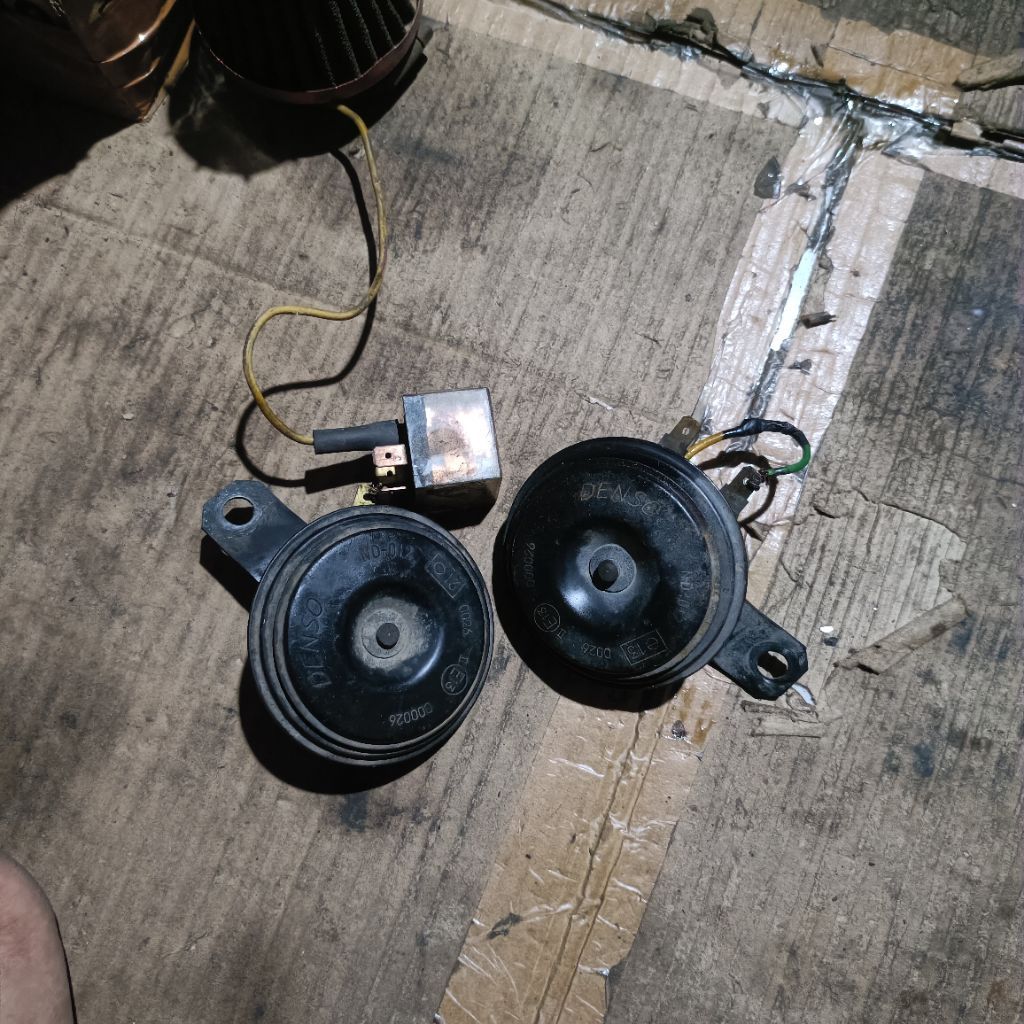 klakson denso set relay
