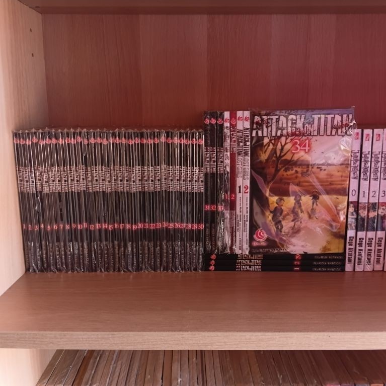 Komik attack on titan fullset 1-34 End