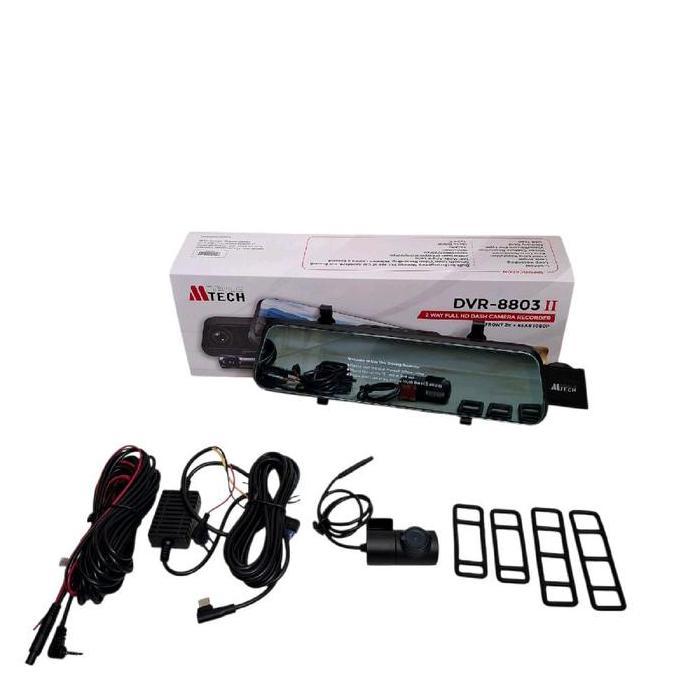 HARGA DISC - Dvr spion mtech dvr-8803 II dashcam spion mtech/mobiletech 9.66 inch 2K+support wifi
