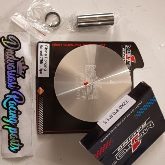 MOTO1 PISTON MOTO1 FORGED 72MM PIN 14/PISTON FORGED 72MM PEN 14/PISTON FORGET 72MM PIN 14/PISTON FOR