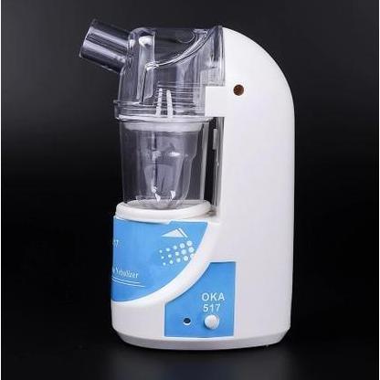 Nebulizer Ultrasonic Portable Komplit Set / Nebulizer Pocket / Mesin Uap Dahak Portable