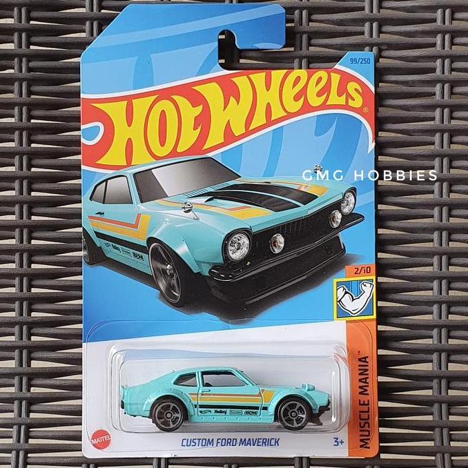 D23 CUSTOM FORD MAVERICK MUSCLE MANIA HOTWHEELS HOT WHEELS DIECAST