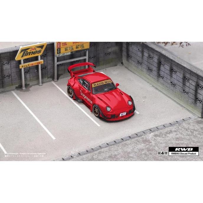 Star Model Porsche RWB 993 RWB993 Supreme - Diecast Mobil Model Miniatur Scale Car