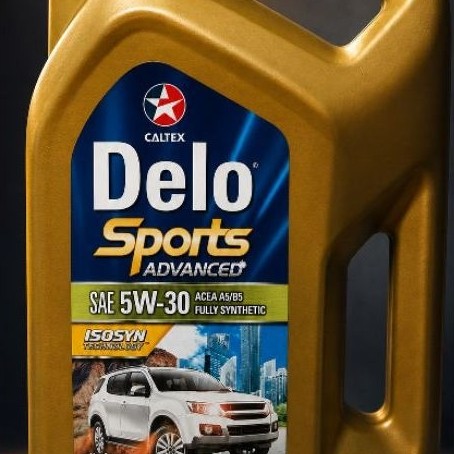 CALTEX DELO DIESEL ENGINE OIL 5W30 ACEA A5/B5 ISI 6 LITER / Caltex Delo