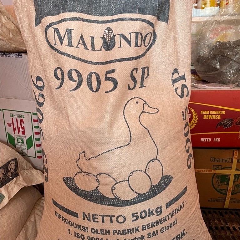 MALINDO 9905SP PAKAN ITIK PETELUR MASA PRODUKSI