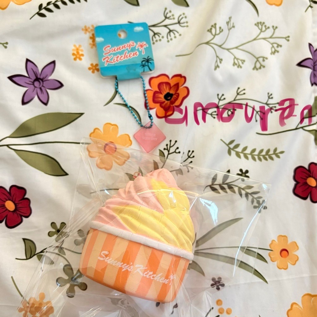 Squishy licensed tag sunny’s kitchen frozen yogurt